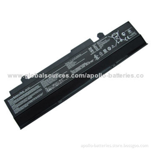 Laptop battery, 6 cells, 10.8V, 4,400mAh for ASUS Eee PC 1015 1215 series